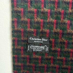 Christian Dior Cashmere Scarf